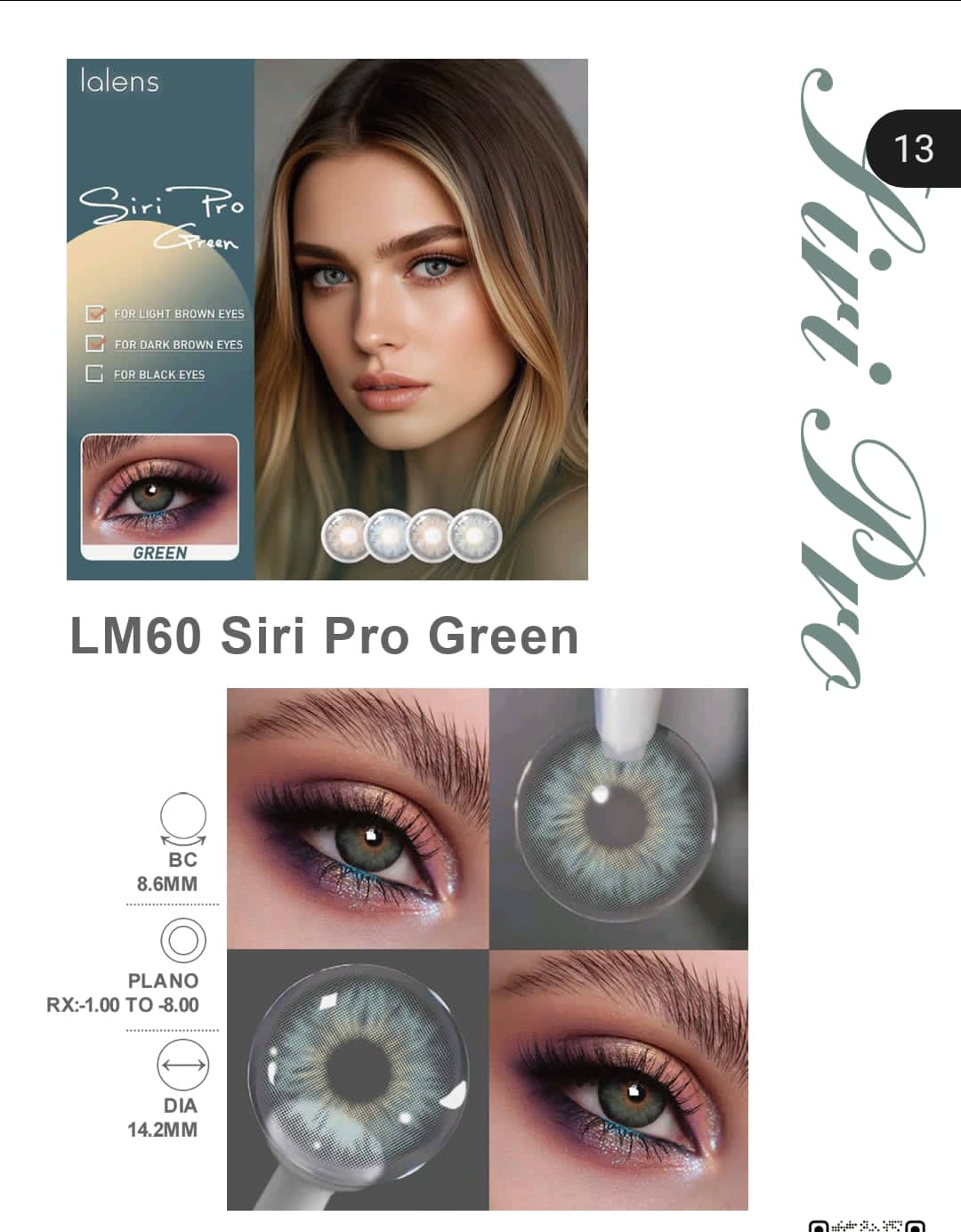 Lalens Ultra Moist - Siri Pro Green