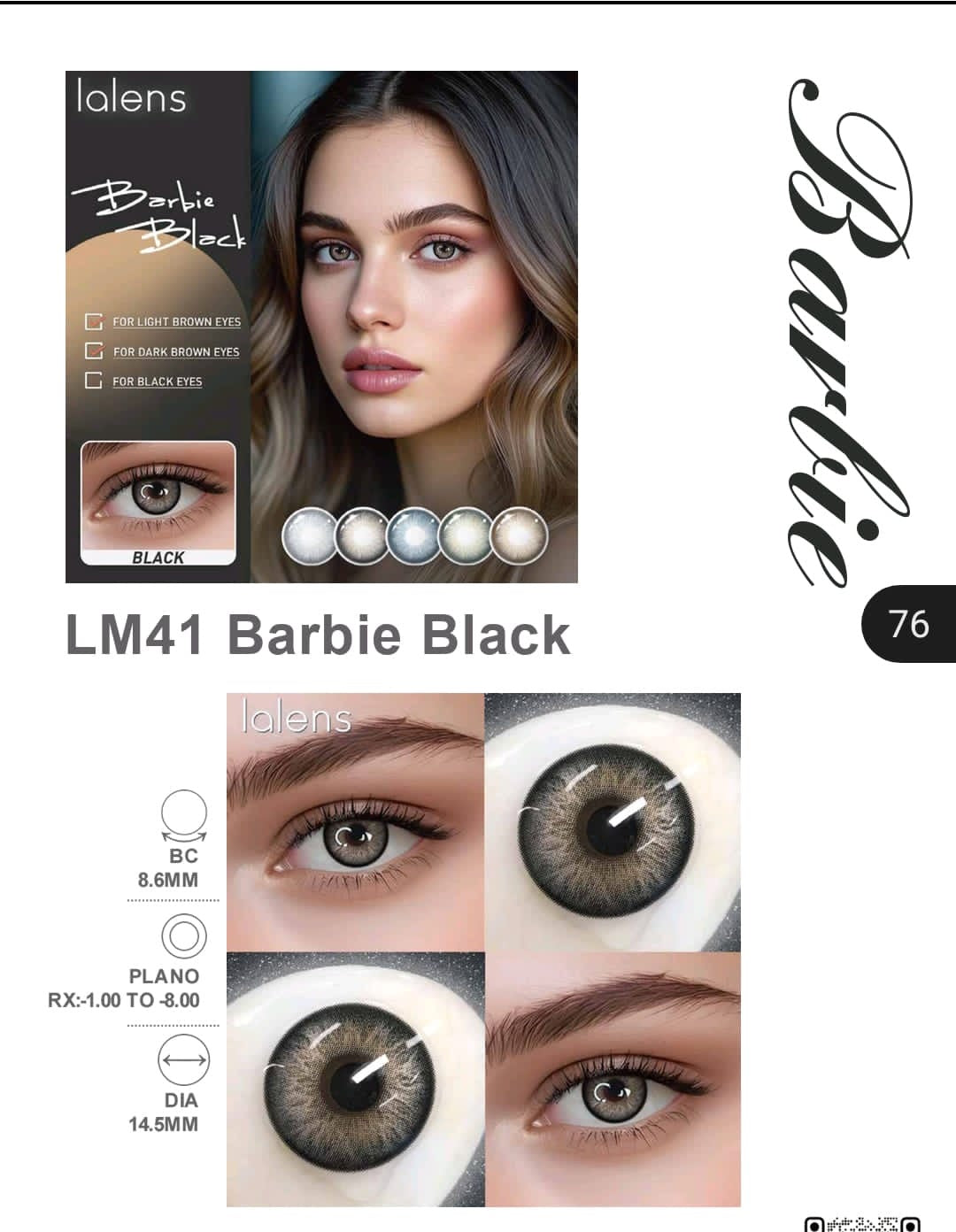 Lalens Ultra Moist - Barbie Black