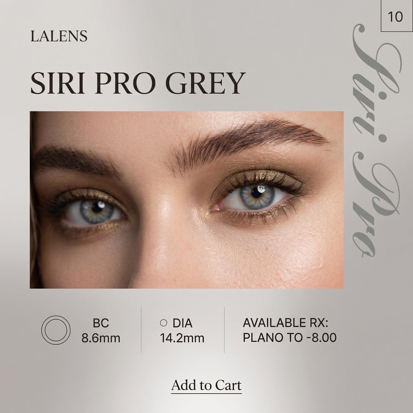Lalens Ultra Moist - Siri Pro Grey